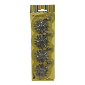 Set of 4 Metal Tablecloth Weights Sunflower flowers Table Clips Clamp New Sealed